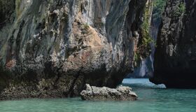 Islet and Ocean in Phuket Thailand